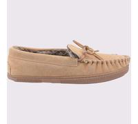 Hush Puppies Ace Slip On MEMORY FOAM Mens Slippers Tan