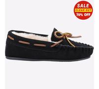 Hush Puppies Addison Slipper, Black, 12 UK Child