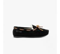 Hush Puppies Addison Unisex Kids Suede Slip-On Memory Foam Moccasin Slippers