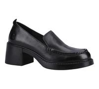 Hush Puppies Adelaide Leather Women's Black Loafers