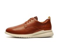 Hush Puppies Advance Mens Leather Shoes Casual Comfort Shoe Tan