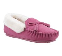 Hush Puppies Women's Agnes Fur Slipper, Pink, 7 UK