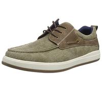 Hush Puppies Aiden, Men’s Boat Shoes, Green (Khaki Khaki), 7 (41 EU)