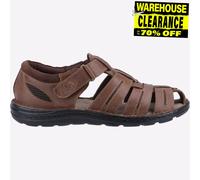 Hush Puppies Albert Fisherman Mens Classic Comfort Sandals Tan