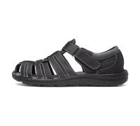 Hush Puppies Albert Sandal Mens Summer, Black, 6 UK