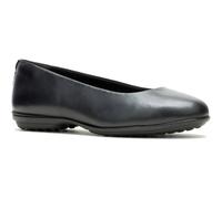 Hush Puppies Alice Flat Leather Womens Black Standard Flats - Size UK 5