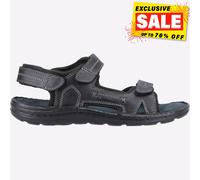 Hush Puppies Male Alistair Sandal, Black, 6