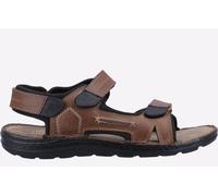 Hush Puppies Alistair Sandals Mens - Tan Leather - Size UK 8