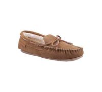 Hush Puppies Allie Moccasin Slippers Tan