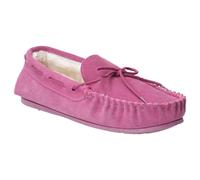 Hush Puppies Womens Allie Suede Faux Fur Lined Cozy Slippers UK Size 6 (EU 39, US 8)