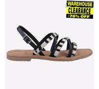 Hush Puppies Amanda MEMORY FOAM Womens Casual Fashion Sandals Black