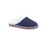 (3 (Adults')) Amara | Navy | Women's Memory Foam Slippers