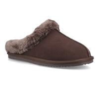 Hush Puppies Amara Suede Women's Chocolate Slippers - UK 4