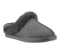 Hush Puppies Amara Suede Women's Grey Slippers UK 4