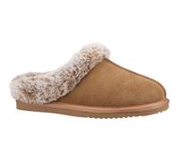 Hush Puppies Amara Suede Women's Tan Slippers UK 6