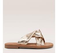 Hush Puppies Female Amy Wide Fit Sandal, Tan, 8