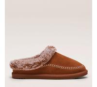 Hush Puppies Slipper Anika Suede Women's Tan UK 8