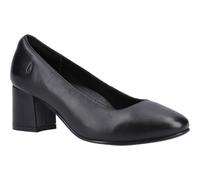 Hush Puppies Women's Anna Wide Court Shoe, Black, 4 UK