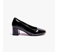 Hush Puppies Anna Leather Women's Black Heels UK 4