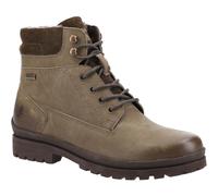 Hush Puppies Annay Leather WoMens Khaki Boots - Size UK 5