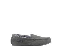 Hush Puppies Annie Mocassin Slipper, Grey, Size 7, Women Grey