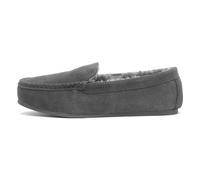 Hush Puppies Annie Womens Grey Suede Moccasin - Size 8 UK - Grey