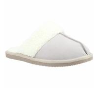 Hush Puppies Arianna Beige Ladies Suede Leather Slippers