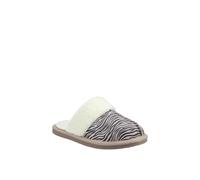 Hush Puppies 'arianna' Suede Mule Slippers In Black Black