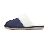 Hush Puppies ARIANNA Womens Suede Mule Slippers Navy