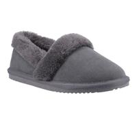 Hush Puppies Ariel Suede Women's Grey Slippers UK 3