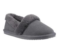 Hush Puppies Ariel Suede Women's Grey Slippers - UK 3 / EU 36 / US 5