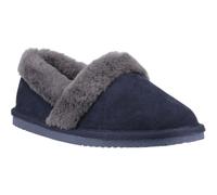 Hush Puppies Ariel Suede Women's Navy Slippers - UK 5 / EU 38 / US 7