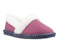 Hush Puppies Ariel Suede Women's Pink Slippers - UK 7 / EU 40 / US 9