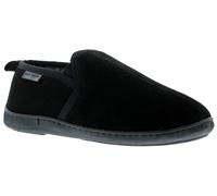 Hush Puppies Arnold Slip On Suede MEMORY FOAM Mens - Black - Size 7 (UK Shoe)