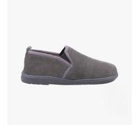 Hush Puppies ARNOLD SLIPPER Mens Warm Lining Slip-On Slippers -Grey