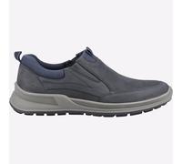 Hush Puppies Arthur Mens MEMORY FOAM Casual Dress Slip-On Fashion Shoes Navy