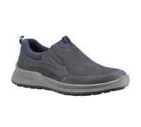 Hush Puppies Mens Arthur Slip On Shoes Navy Nubuck 12