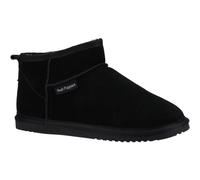 Hush Puppies Ashanti Suede WoMens Black Slippers - Size UK 8