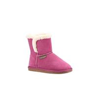 Hush Puppies Ashleigh Memory Foam Womens Slipper Boots | Slippers | Rose | UK Size 6