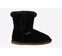 Hush Puppies Girls Ashlynn Slipper, Black, 13 UK Child