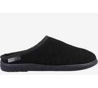 Hush Puppies Men's Ashton Slipper, Black, 9 UK