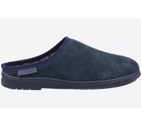Hush Puppies Mens Ashton Slipper, Navy, 10 UK
