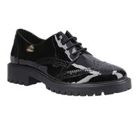 Hush Puppies Athena Patent Snr Black