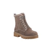 Hush Puppies Aurelia Suede Women's Taupe Winter Ankle Boots - UK 7