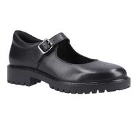 Hush Puppies Aurora Senior Shoe, Black, 4 UK