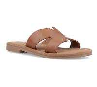 Hush Puppies Azalea Leather Womens Tan Sandals - Size UK 6