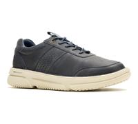 Hush Puppies Baylor Leather Mens Navy Trainers - Size UK 6