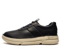 Hush Puppies Baylor Men's Leather Shoes Men's Trainers, Size 9 In Navy