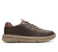 Hush Puppies Baylor Men's Leather Trainers Size: 2 Colour : Brown