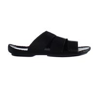 Hush Puppies Bellerin Morocco Mens Black Sliders Leather (archived) - Size UK 8